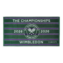 Christy Wimbledon Championship Towel 2026 green 133x70cm